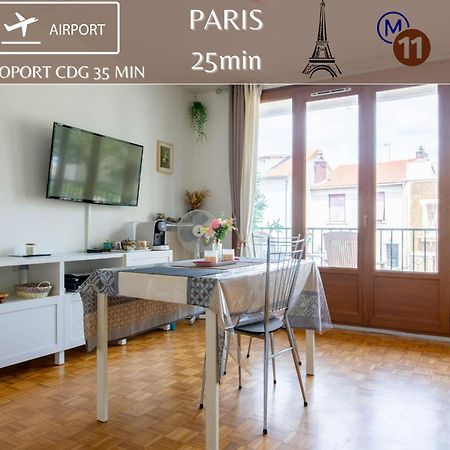 Appart Hotel - Le Nid - 25Min Paris Romainville Dış mekan fotoğraf